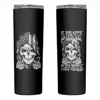 My Give A F Mad Skull Skinny Tumbler - Wonder Print Shop