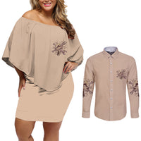 I Can Fix Stupid But It's Gonna Hurt Couples Matching Off Shoulder Short Dress and Long Sleeve Button Shirt - Wonder Print Shop