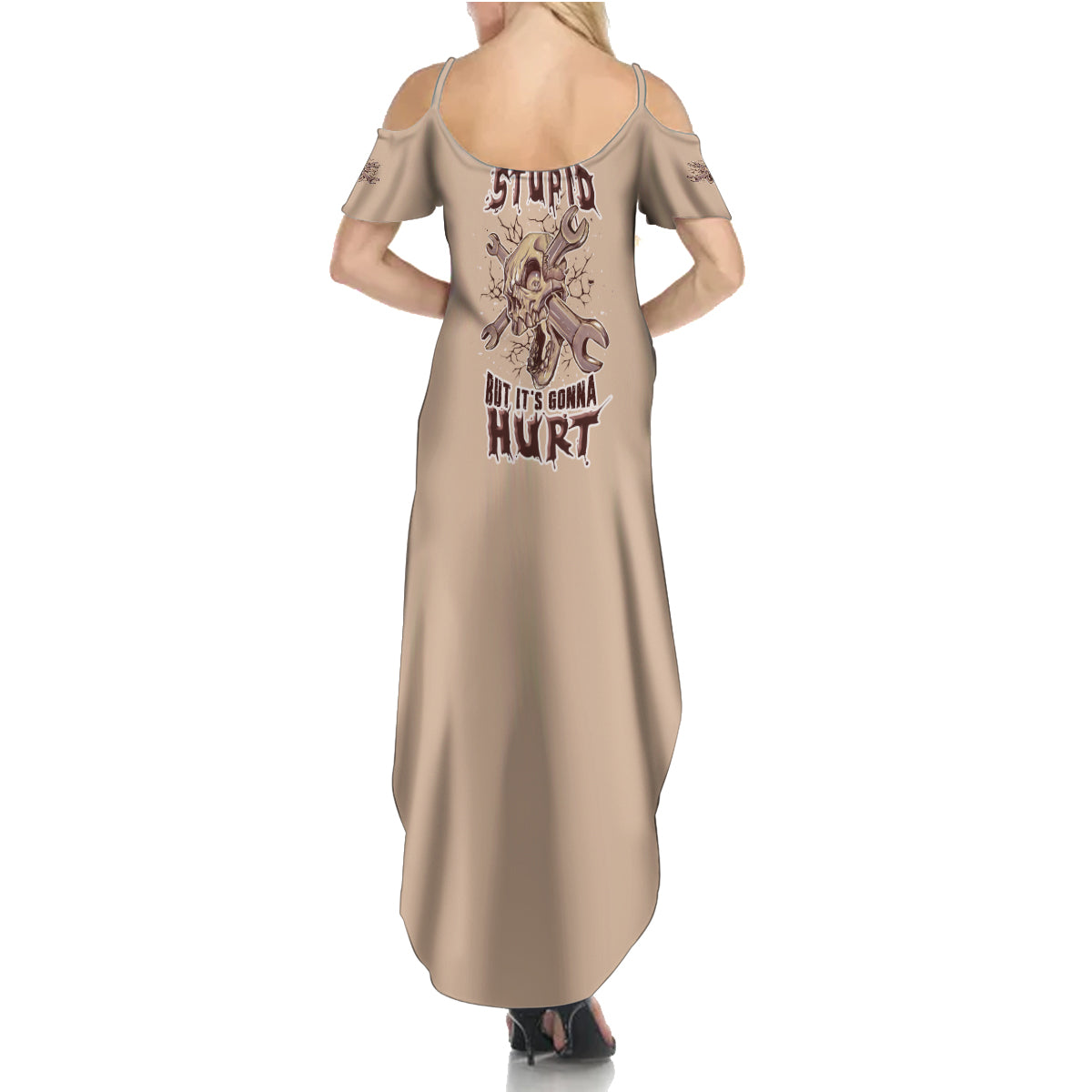 I Can Fix Stupid But It's Gonna Hurt Summer Maxi Dress - Wonder Print Shop