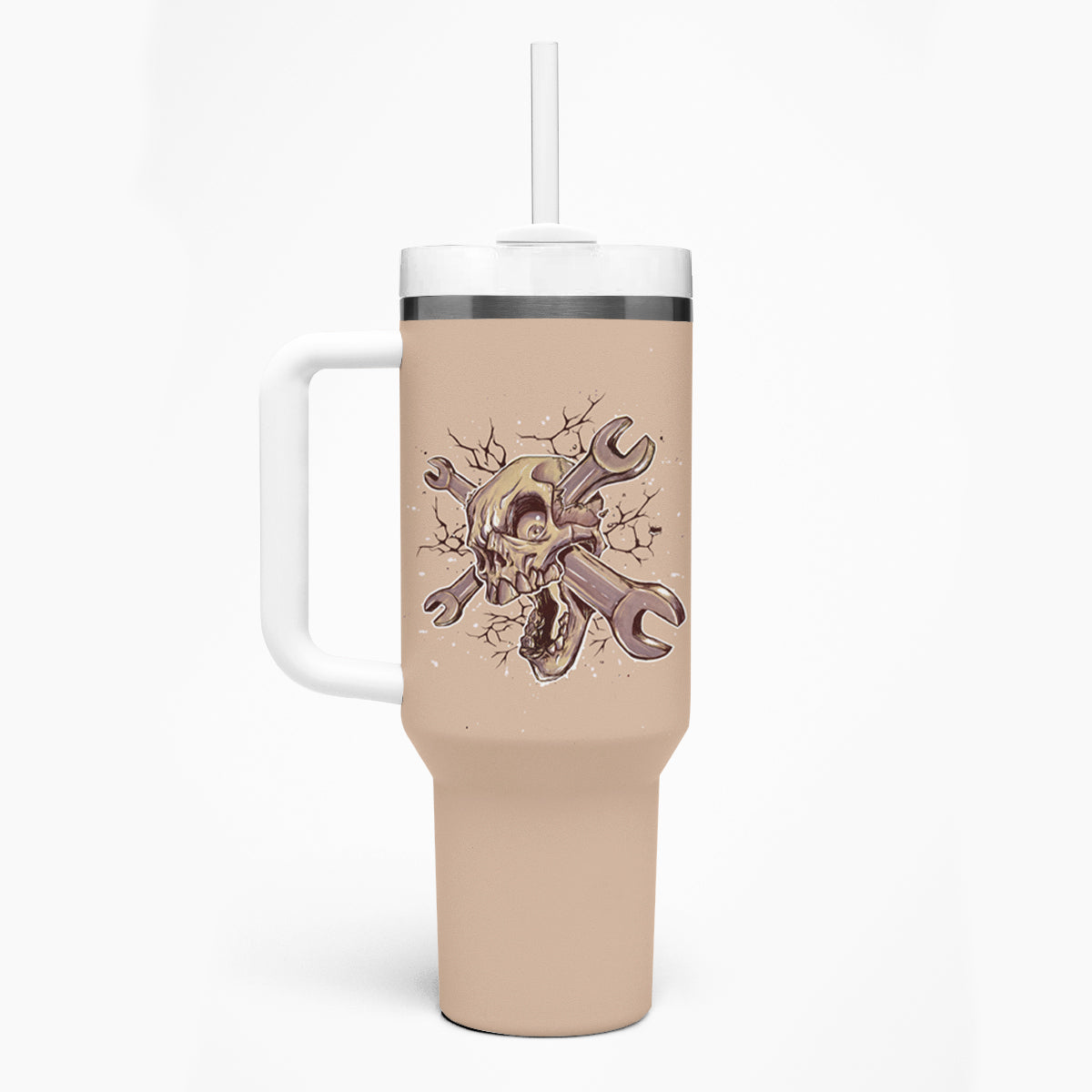 I Can Fix Stupid But It's Gonna Hurt Tumbler With Handle - Wonder Print Shop