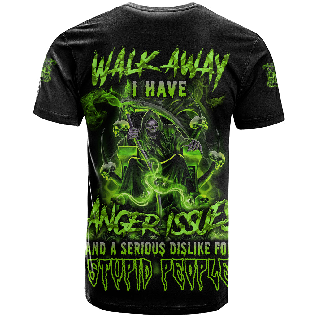 Walk Away I Have Anger Issues T Shirt - Wonder Print Shop