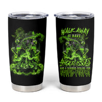 Walk Away I Have Anger Issues Tumbler Cup - Wonder Print Shop