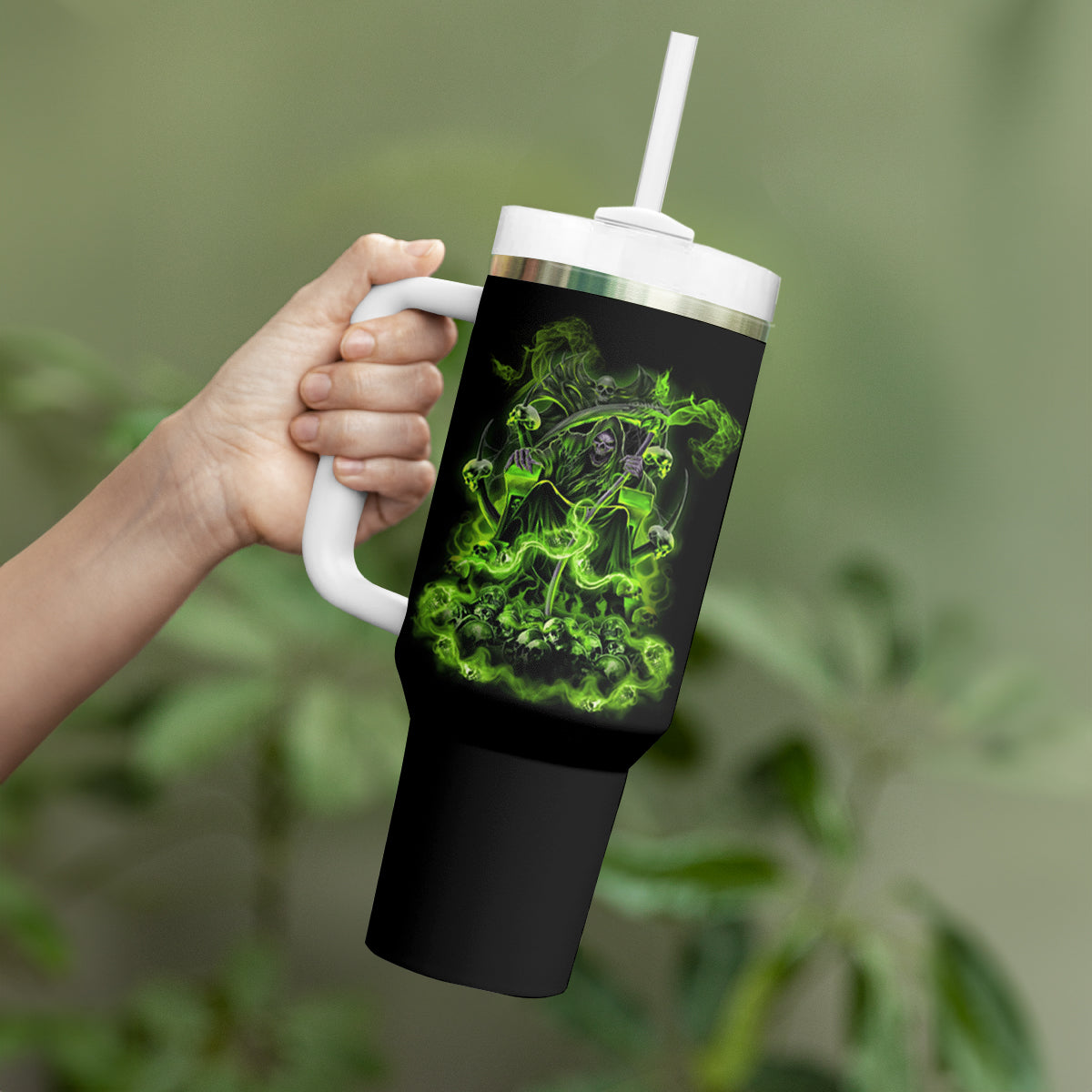 Walk Away I Have Anger Issues Tumbler With Handle - Wonder Print Shop