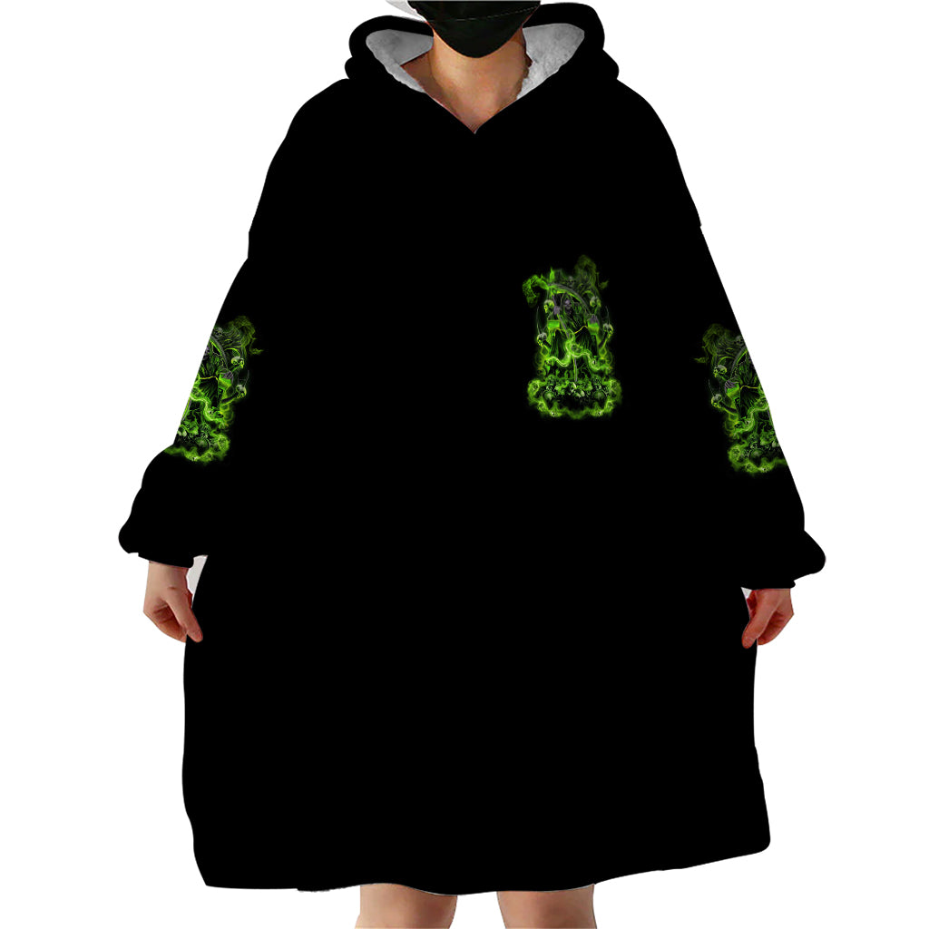 Walk Away I Have Anger Issues Wearable Blanket Hoodie - Wonder Print Shop