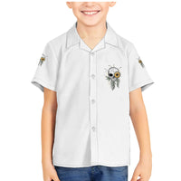 She Is Sunshine Skull Sunflower Family Matching Mermaid Dress and Hawaiian Shirt - Wonder Print Shop