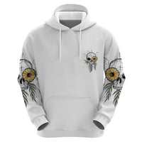 She Is Sunshine Skull Sunflower Hoodie - Wonder Print Shop