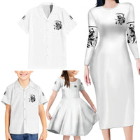 Did I Piss You Off Skull Reaper Family Matching Long Sleeve Bodycon Dress and Hawaiian Shirt - Wonder Print Shop