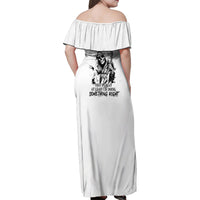 Did I Piss You Off Skull Reaper Family Matching Off Shoulder Maxi Dress and Hawaiian Shirt - Wonder Print Shop
