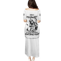 Did I Piss You Off Skull Reaper Family Matching Puletasi Dress and Hawaiian Shirt - Wonder Print Shop