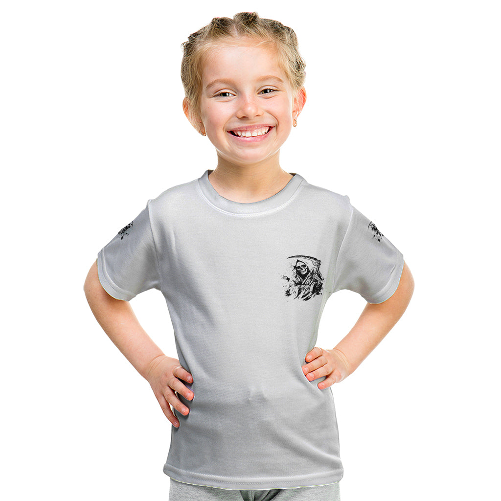 Did I Piss You Off Skull Reaper Kid T Shirt - Wonder Print Shop