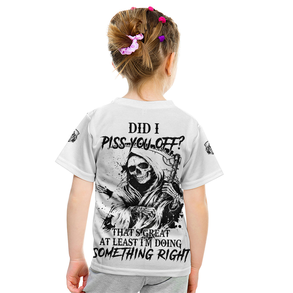 Did I Piss You Off Skull Reaper Kid T Shirt - Wonder Print Shop