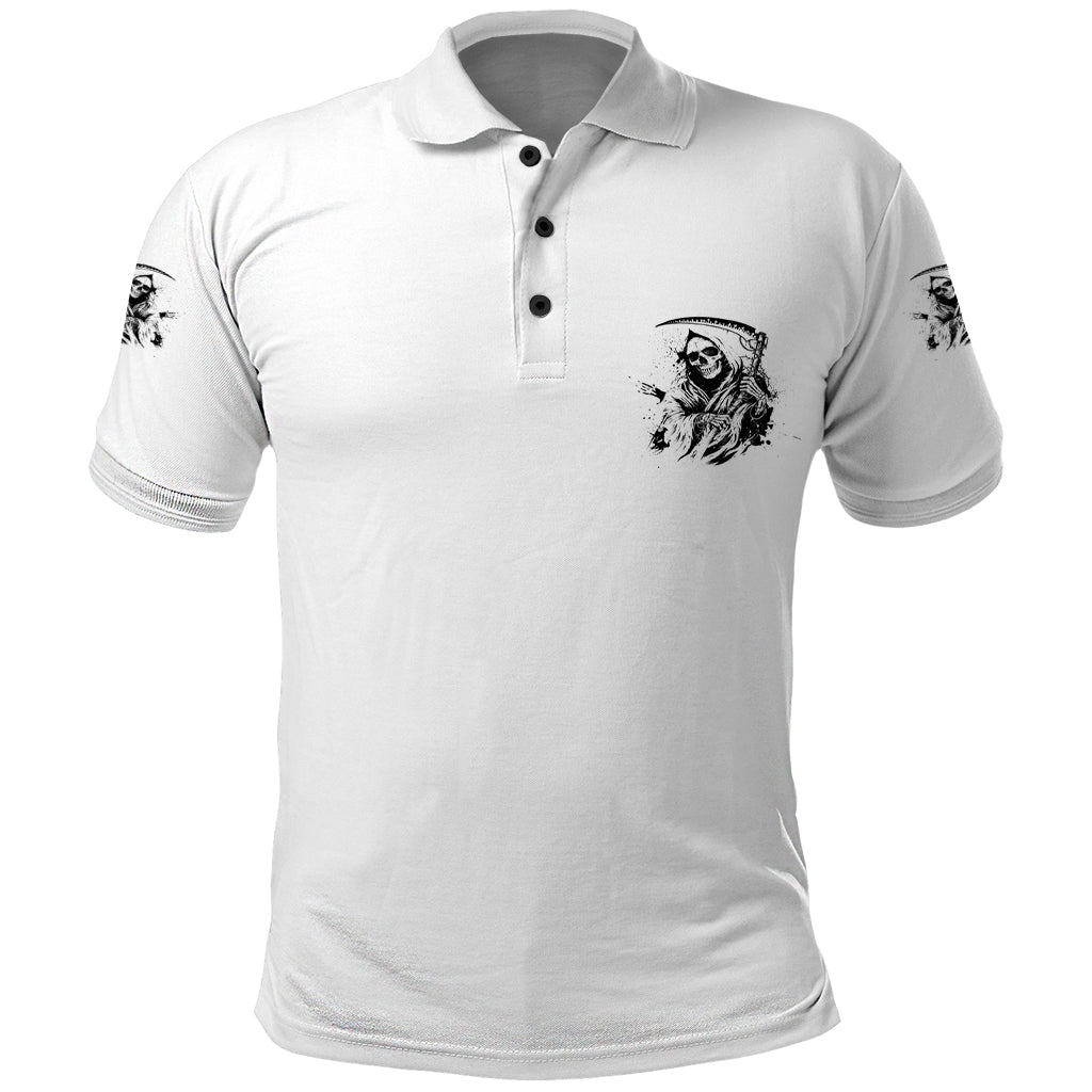 Did I Piss You Off Skull Reaper Polo Shirt - Wonder Print Shop