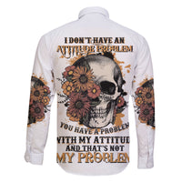 I Don't Have An Attitude Problem Family Matching Puletasi Dress and Hawaiian Shirt - Wonder Print Shop