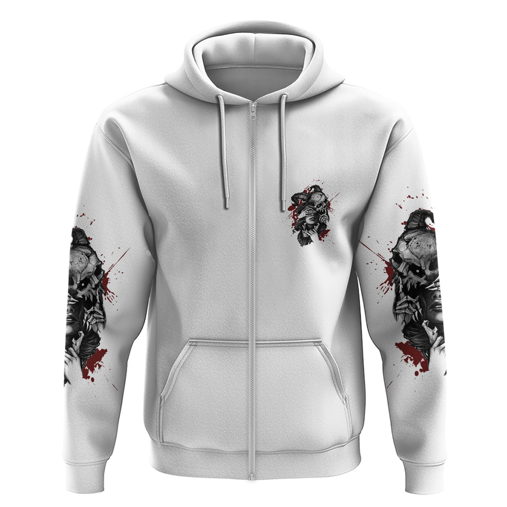 Love Me Like My Demons Do Skull Hoodie - Wonder Print Shop