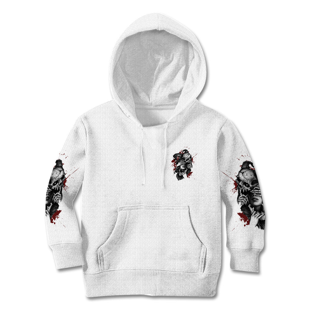 Love Me Like My Demons Do Skull Kid Hoodie - Wonder Print Shop