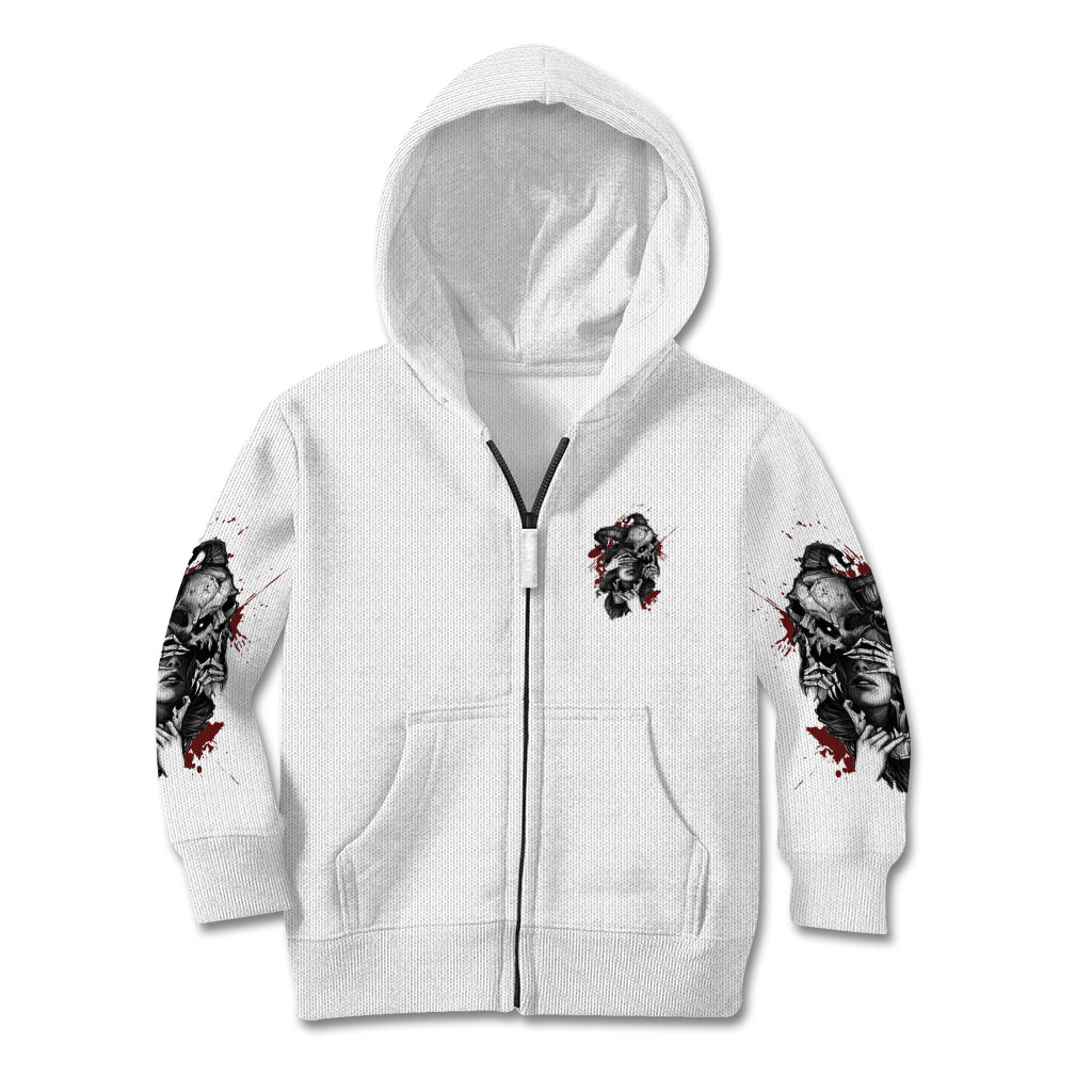 Love Me Like My Demons Do Skull Kid Hoodie - Wonder Print Shop
