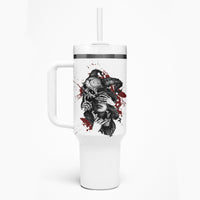 Love Me Like My Demons Do Skull Tumbler With Handle - Wonder Print Shop