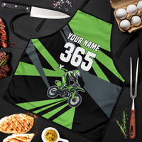 Custom Green Extreme Motocross Apron Dirt Bike Rider Design - Wonder Print Shop