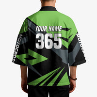 Custom Green Extreme Motocross Kimono Dirt Bike Rider Design - Wonder Print Shop