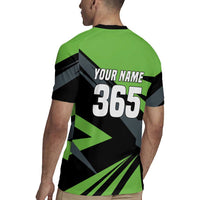 Custom Green Extreme Motocross Rugby Jersey Dirt Bike Rider Design - Wonder Print Shop