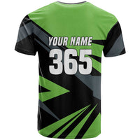 Custom Green Extreme Motocross T Shirt Dirt Bike Rider Design - Wonder Print Shop