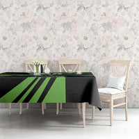 Custom Green Extreme Motocross Tablecloth Dirt Bike Rider Design - Wonder Print Shop