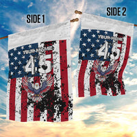Custom American Flag Motocross Garden Flag with Eagle Graphic - Wonder Print Shop