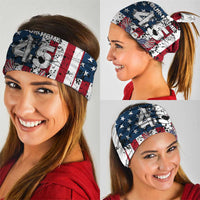 Custom American Flag Motocross Neck Gaiter with Eagle Graphic - Wonder Print Shop