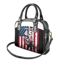 Custom American Flag Motocross Shoulder Handbag with Eagle Graphic - Wonder Print Shop