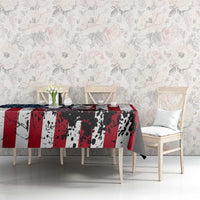 Custom American Flag Motocross Tablecloth with Eagle Graphic - Wonder Print Shop