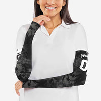 Custom American Flag Skull Motocross Arm Sleeves - Wonder Print Shop