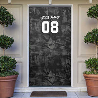 Custom American Flag Skull Motocross Door Cover - Wonder Print Shop