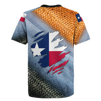 Custom Texas Flag Rugby Jersey with Ripped Effect and Fish Scale Pattern - Wonder Print Shop