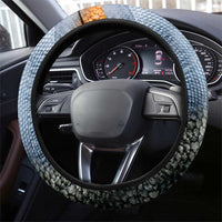 Texas Flag Steering Wheel Cover with Ripped Effect and Fish Scale Pattern - Wonder Print Shop