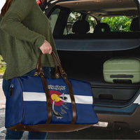 Custom Fishing Hook Travel Bag with Colorado Flag Theme and Blue White Graphic Pattern - Wonder Print Shop