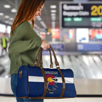 Custom Fishing Hook Travel Bag with Colorado Flag Theme and Blue White Graphic Pattern - Wonder Print Shop