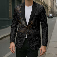 Vikings Odin Blazer with Viking Runes and Ravens Norse Mythology - Wonder Print Shop