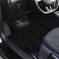 Vikings Odin Car Mats with Viking Runes and Ravens Norse Mythology - Wonder Print Shop