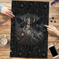 Vikings Odin Puzzle with Viking Runes and Ravens Norse Mythology - Wonder Print Shop