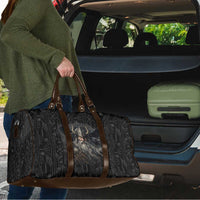 Vikings Odin Travel Bag with Viking Runes and Ravens Norse Mythology - Wonder Print Shop