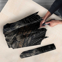 Vikings Odin Umbrella with Viking Runes and Ravens Norse Mythology - Wonder Print Shop
