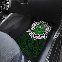 Vegvisir Car Mats with Green Dragons and Norse Knots Viking Protection Tribute - Wonder Print Shop