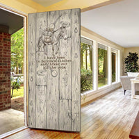 Zora Neale Hurston Door Cover Rustic Wood Engraved Style Illustration Joyful Portrait with Book and Map Donkey - Wonder Print Shop