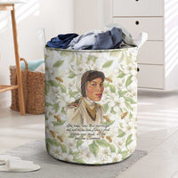 Zora Neale Hurston Laundry Basket Floral Illustration Featuring Janie’s Dream from Their Eyes Were Watching God - Wonder Print Shop