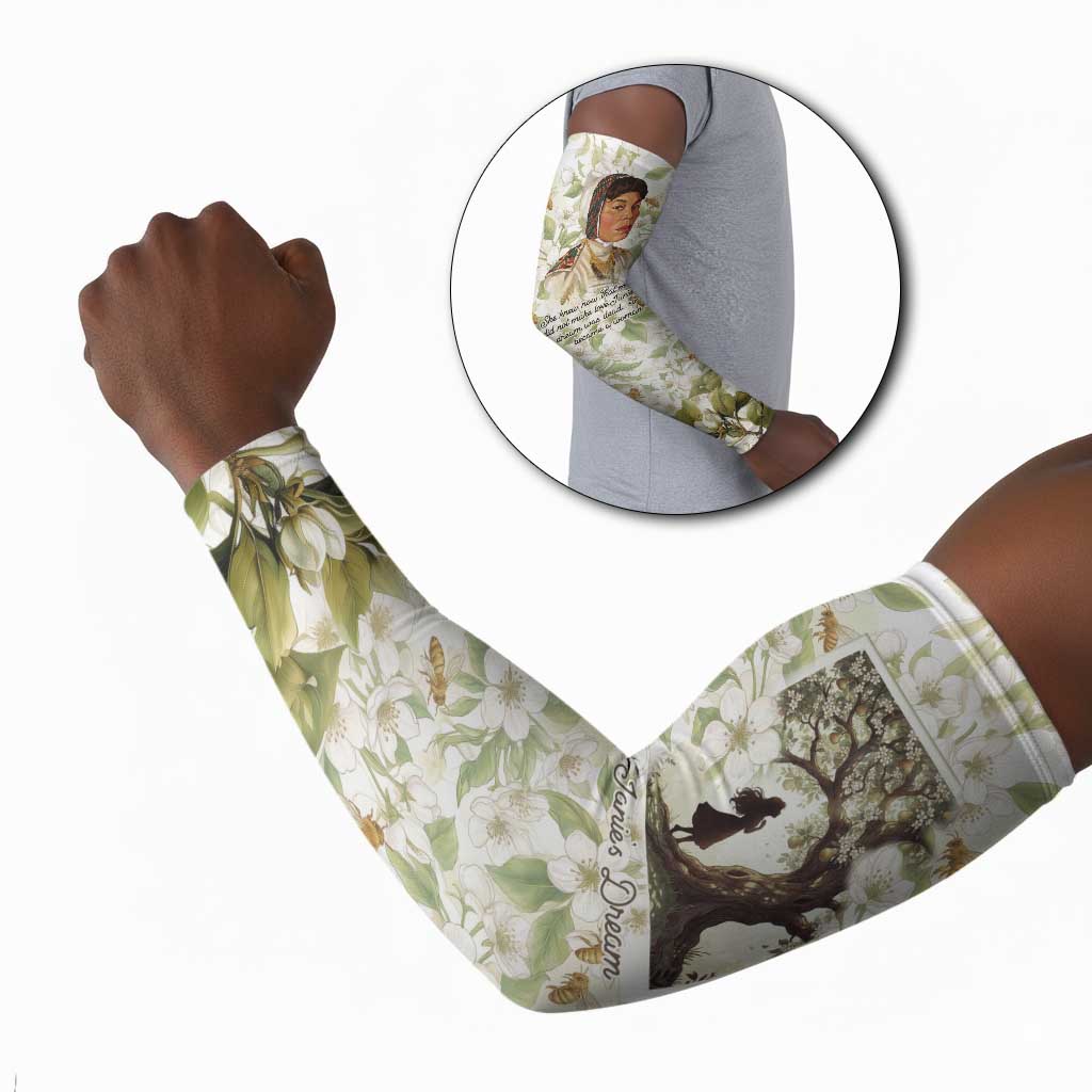 Zora Neale Hurston Arm Sleeves Floral Illustration Featuring Janie’s Dream from Their Eyes Were Watching God - Wonder Print Shop