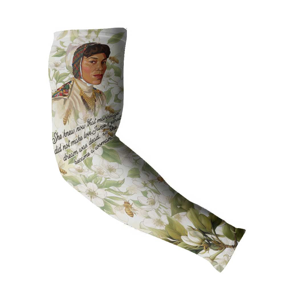 Zora Neale Hurston Arm Sleeves Floral Illustration Featuring Janie’s Dream from Their Eyes Were Watching God - Wonder Print Shop