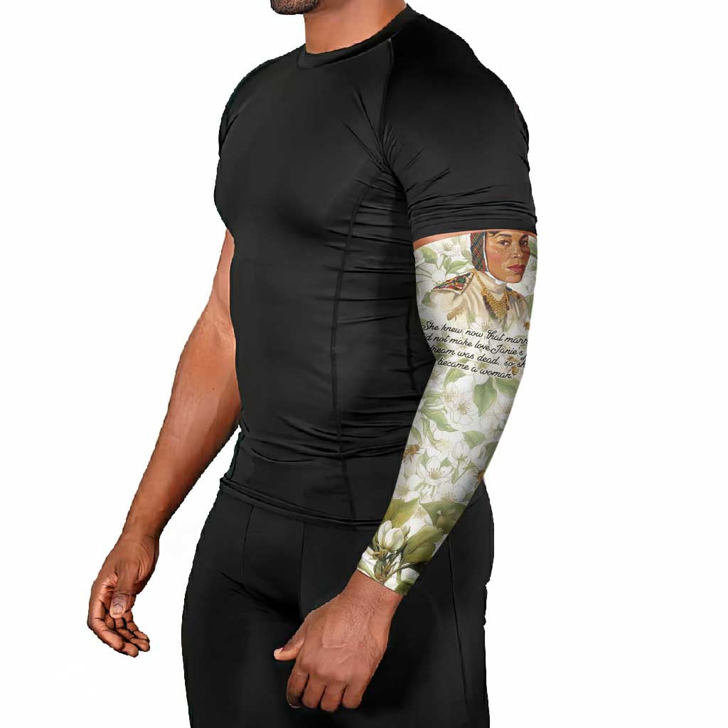 Zora Neale Hurston Arm Sleeves Floral Illustration Featuring Janie’s Dream from Their Eyes Were Watching God - Wonder Print Shop