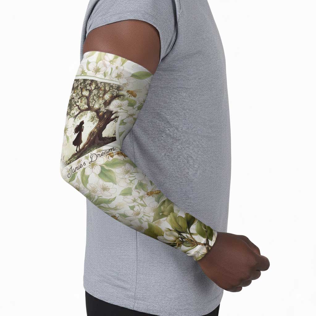 Zora Neale Hurston Arm Sleeves Floral Illustration Featuring Janie’s Dream from Their Eyes Were Watching God - Wonder Print Shop