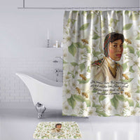 Zora Neale Hurston Bathroom Set Floral Illustration Featuring Janie’s Dream from Their Eyes Were Watching God - Wonder Print Shop