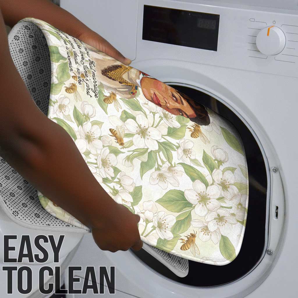 Zora Neale Hurston Bathroom Set Floral Illustration Featuring Janie’s Dream from Their Eyes Were Watching God - Wonder Print Shop